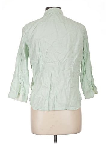 Lauren by Ralph Lauren 3/4 Sleeve Button-Down Shirt (view 2)