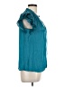 Current Air 100% Polyester Teal Sleeveless Blouse Size M - photo 4