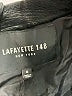 Lafayette 148 New York 100% Leather Solid Black Leather Jacket Size 4 - photo 6