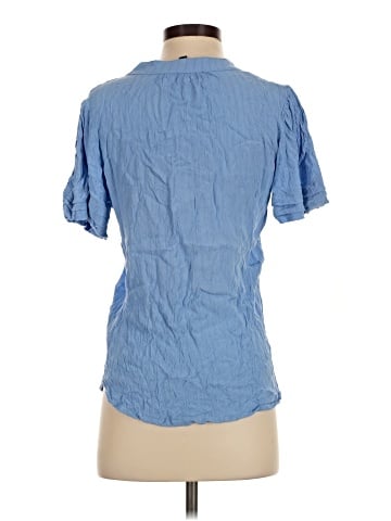 Well Worn Short Sleeve Blouse (view 2)