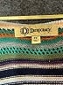 Democracy Stripes Tan Ivory Sweater Vest Size 1X - photo 4