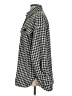 H&M Houndstooth Gray Black Coat Size S - photo 5