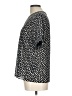 Pieces 100% Polyester Polka Dots Black Short Sleeve Blouse Size L - photo 5