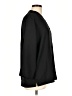Lands' End 100% Polyester Black 3/4 Sleeve Blouse Size 10 (petite) - photo 4