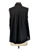 Ellen Tracy Black Sleeveless Blouse Size L - photo 2