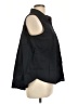 Ellen Tracy Black Sleeveless Blouse Size L - photo 4