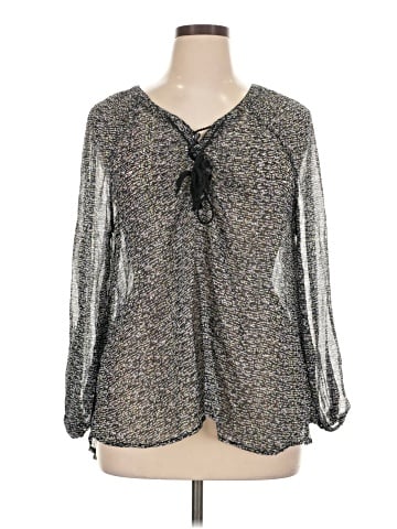 Jessica Simpson Long Sleeve Blouse (view 1)