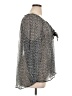 Jessica Simpson 100% Polyester Silver Long Sleeve Blouse Size 1X - photo 4