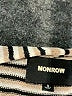 Monrow Stripes Silver Cardigan Size S - photo 7