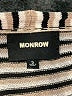 Monrow Stripes Silver Cardigan Size S - photo 8