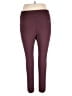 Danskin Solid Burgundy Active Pants Size XL - photo 2