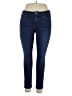 a.n.a. A New Approach Solid Blue Jeans Size 14 - photo 1