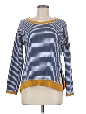Hem & Thread Pullover Sweater (view 1)