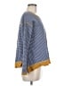 Hem & Thread Blue Pullover Sweater Size M - photo 4