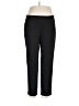 dalia Solid Black Ivory Dress Pants Size 12 - photo 1