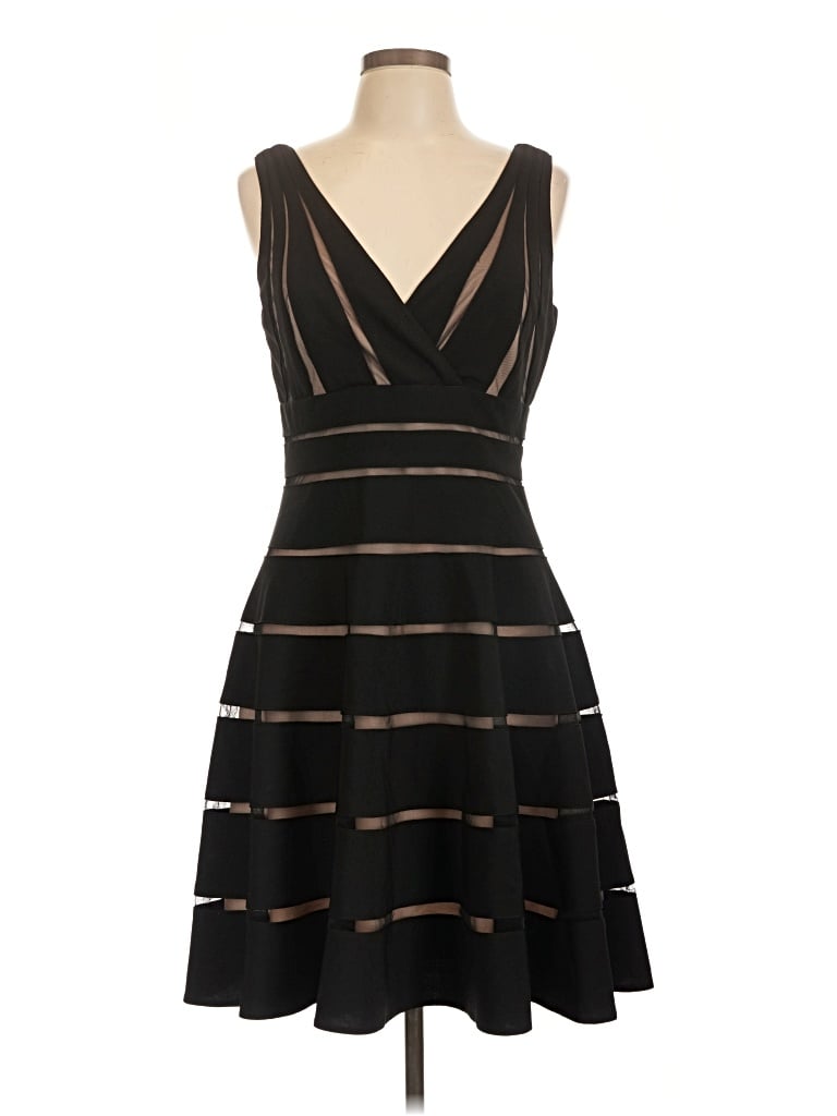 Pre-owned Js Collections Cocktail Dress In Black