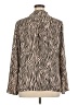 Noir 100% Polyester Animal Print Brown Long Sleeve Blouse Size XL - photo 2