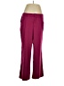 Shein Curve Color Block Burgundy Casual Pants Size 1X - photo 1