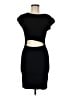 Wilfred Free Solid Black Cocktail Dress Size M - photo 1