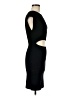 Wilfred Free Solid Black Cocktail Dress Size M - photo 4