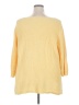 Eight Eight Eight Yellow Pullover Sweater Size 3X (estimated) - photo 2