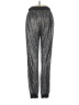 Caramela 100% Polyester Metallic Silver Casual Pants Size M - photo 2