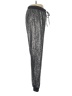 Caramela 100% Polyester Metallic Silver Casual Pants Size M - photo 4