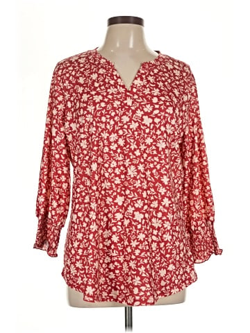 Lomon 3/4 Sleeve Blouse (view 1)