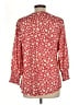 Lomon Red 3/4 Sleeve Blouse Size L - photo 2