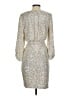 Eliza J Metallic Silver Cocktail Dress Size 2 - photo 2