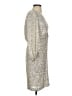 Eliza J Metallic Silver Cocktail Dress Size 2 - photo 4