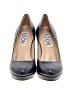 Look 100% Leather Black Heels Size EU 37 1/2 - photo 2