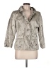 Chico's Metallic Silver Jacket Size Med (1) - photo 1