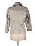 Chico's Metallic Silver Jacket Size Med (1) - photo 2