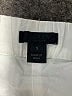 J.Crew Collection 100% Linen Chevron-herringbone Ivory Shorts Size S - photo 3