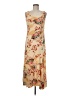 Unbranded 100% Rayon Print Yellow Tan Casual Dress One size - photo 1