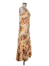 Unbranded 100% Rayon Print Yellow Tan Casual Dress One size - photo 4