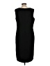 Evan Picone 100% Polyester Solid Black Cocktail Dress Size 12 - photo 2