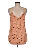 Collective Concepts 100% Polyester Orange Sleeveless Blouse Size M - photo 2