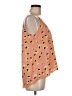 Collective Concepts 100% Polyester Orange Sleeveless Blouse Size M - photo 4