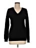 Magaschoni 100% Cashmere Black Cashmere Pullover Sweater Size M - photo 1