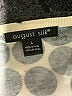 August Silk Polka Dots Black Pullover Sweater Size L - photo 7
