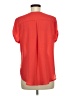 Lily White 100% Polyester Red Short Sleeve Blouse Size M - photo 2