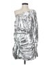 IRO Metallic Silver Cocktail Dress Size EU (FR) 36 / US 4 - photo 1