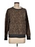 Splendid Animal Print Brown Pullover Sweater Size M - photo 1