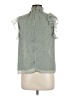 1.State 100% Polyester Green Sleeveless Blouse Size M - photo 2