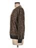 Splendid Animal Print Brown Pullover Sweater Size M - photo 5