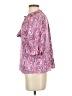 THML 100% Polyester Paisley Pink 3/4 Sleeve Blouse Size XS - photo 5