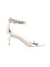 Ann Taylor 100% Leather Silver Sandals Size 7 1/2 - photo 1