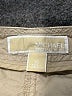 MICHAEL Michael Kors 100% Cotton Solid Tan Cargo Pants Size 10 - photo 7